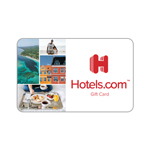 HOTELS.COM<sup>®</sup> $250 Gift Card